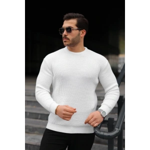 Erkek Bisiklet Yaka Örme Kazak