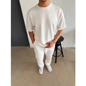 Erkek Duble Kol Basic Tişört