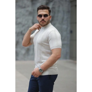 Erkek Hemşire Yaka Kısa Kollu Tişört