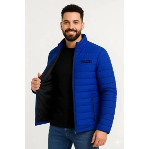 Erkek ikro u İtici Kapitone Baskılı Astarlı Fermuarlı Bomber ont  aks avisi