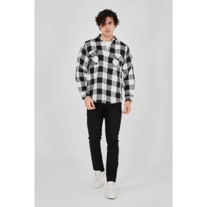 Erkek Oduncu Gömlek  Siyah