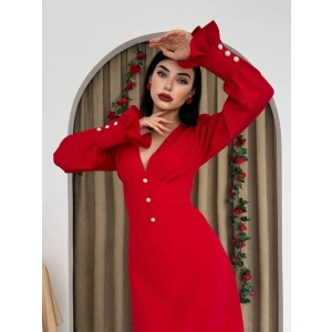 eta Düğme Detaylı Elbise