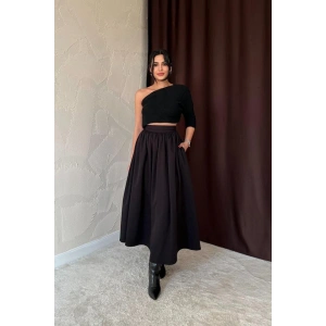 iyah Beli Büzgülü Etek