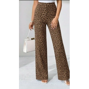 Kadın Yüksek Bel Paçaya Doğru Geniş Dalgıç Pantolon