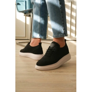 KB-M101 Kuback Siyah Triko Bağcıklı Günlük Erkek Ayakkabı