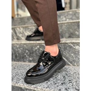 KB-X6 Kuback Kömür Rugan Günlük Erkek Ayakkabı