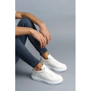 KB047  Kuback Beyaz Crocodile Günlük Erkek  Ayakkabı