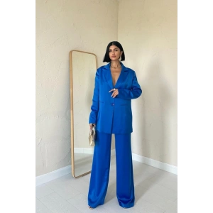 Mavi aten Ceket Ve Pantolon Takım
