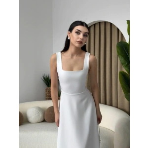 Neapolitan Askılı Elbise