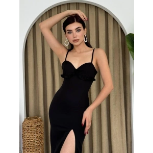 Papalia ırt Detaylı Elbise