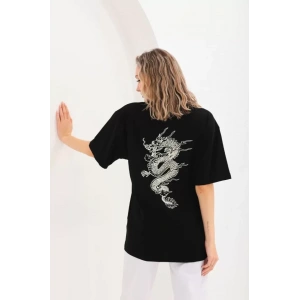Unisex Baskılı Oversize Thirt  iyah