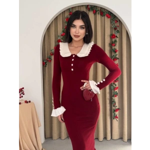 ura Bebe Yaka Elbise