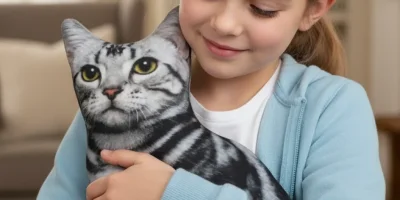 3D Dijital Baskılı Kedi Yastığı: Ev Dekorasyonunda Lüks ve Modern Trend | Nishev