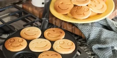 Emoji Yüzlü Pankek Tavası - Mutfağınızda Eğlenceli Kahvaltılar