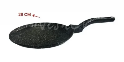 Hanımeli Premium Döküm Krep Tava 26 cm | Mükemmel Kreplerin Sırrı