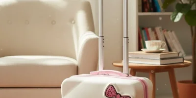 Hello Kitty Çocuk Valizi | Dayanıklı ve Şık ABS Kabin Boy Valiz - Nishev