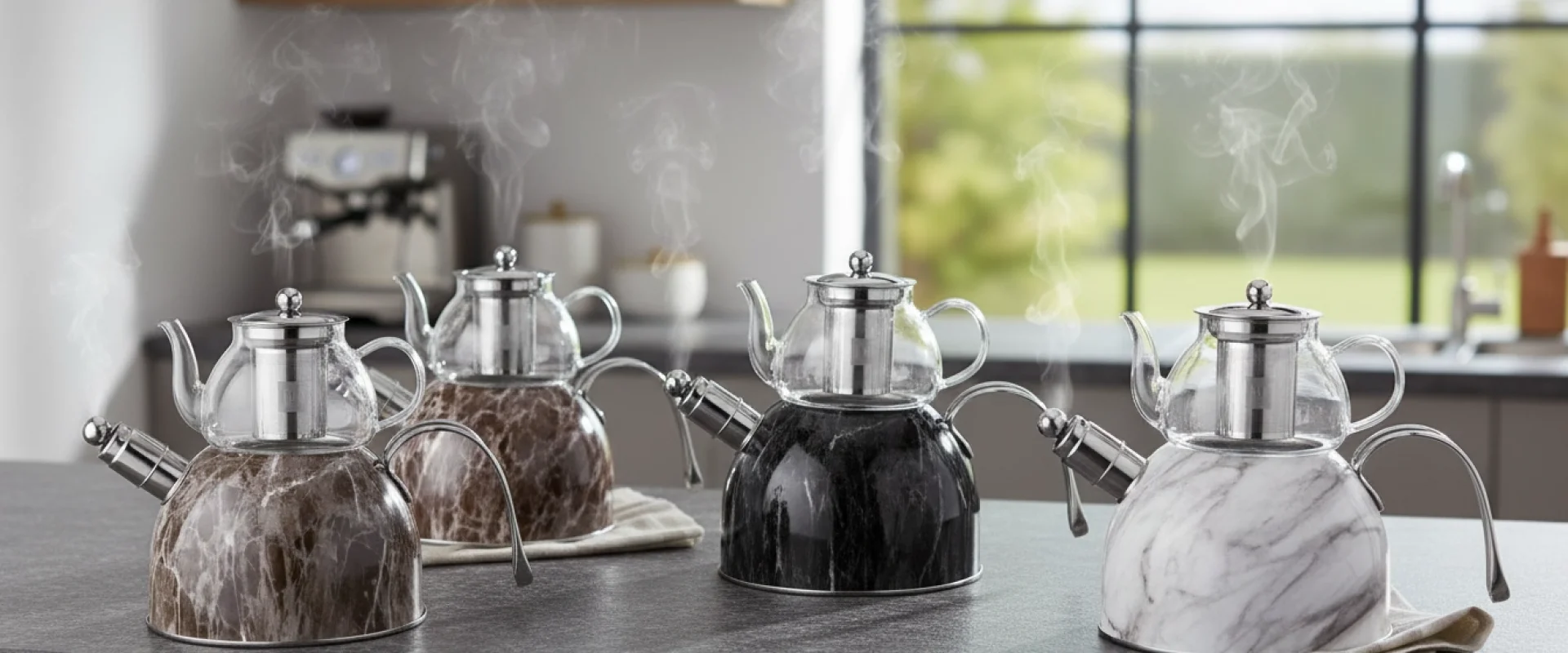 Mutfağınızda Mermer Şıklığı & Cam Zarafeti