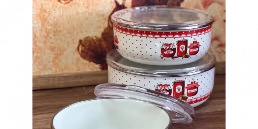 Mutfakta Sağlıklı Saklama Çözümleri: Prestij Reçel Emaye Saklama Seti