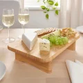 Bambu Ayak Destekli Kesme Tahtası 35x22 cm Sunum Gereçleri