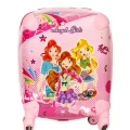Angel Girls Premium Pink ABS Travel Suitcase