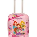 Angel Girls Premium Pink ABS Travel Suitcase