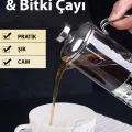 French Press - Filtre Kahve Ve Bitki Çayı Demliği 350 ml
