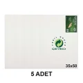 Premium 5 -Adet Sanatsal Tuval Seti – Arkadan Zımbalı 35x50 cm