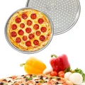 Prestige 32cm Delikli Paslanmaz Çelik Pizza & Pide Tepsisi