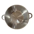 Lüx 25 cm Paslanmaz Çelik Ayaklı Makarna & Pirinç Süzgeci