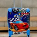 Speedy Cars Premium Mavi Erkek Çocuk Valizi