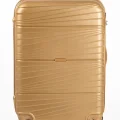 3’lü Valiz Bavul Seti Gold – Darbelere Karşı Yüksek Koruma