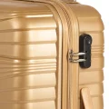 3’lü Valiz Bavul Seti Gold – Darbelere Karşı Yüksek Koruma
