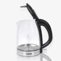 Al 4064 C Premium 1.7L Cam Kettle – 2200W LED Işıklı, 360° Döner Taban, Otomatik Kapanma