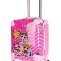 Premium Pembe ABS Çocuk Valizi