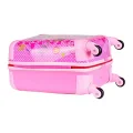 Lüks Kız Çocuk Valizi – Pembe ABS Seyahat Çantası