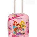 Luxe Pink ABS Çocuk Valizi – Kız Çocuklar İçin Şık ve Dayanıklı Seyahat Çantası