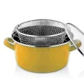 Prestige Emaye Fritöz Tenceresi 22 cm – 3,5 Litre – Sarı