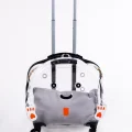 EcoLux Şeffaf Tekerlekli Evcil Hayvan Taşıma Çantası