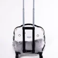 Nishev Lüks Şeffaf Tekerlekli Hayvan Taşıma Çantası