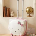 Hello Kitty Pembe Lüks Çocuk Valizi – ABS Dayanıklı Şıklık