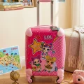 LuxePembe ABS Kız Çocuk Valiz