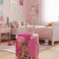Premium Pembe ABS Çocuk Valizi