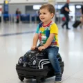 Siyah ABS Sürdürülebilir Çocuk Valizi – Şıklık ve Dayanıklılığın Yeni Tanımı