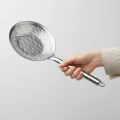 Premium Kalite Paslanmaz Çelik Kevgir - Çok Amaçlı Mutfak Süzgeci 16cm 34cm