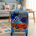 Speedy Cars Premium Mavi Erkek Çocuk Valizi