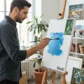 Premium 5 -Adet Sanatsal Tuval Seti – Arkadan Zımbalı 35x50 cm