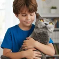 3D Dijital baskılı kedi yastık BRİTİSH SHORTHAİR kedi