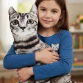 3d Dijital Baskılı Dekoratif Kedi Yastık Tekir