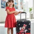 Minnie Mouse Lüks Çocuk Valizi – Kızlar İçin Şıklık ve Dayanıklılık