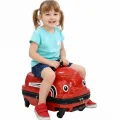 LuxKid ABS Sürülebilir Çocuk Valizi Kırmızı